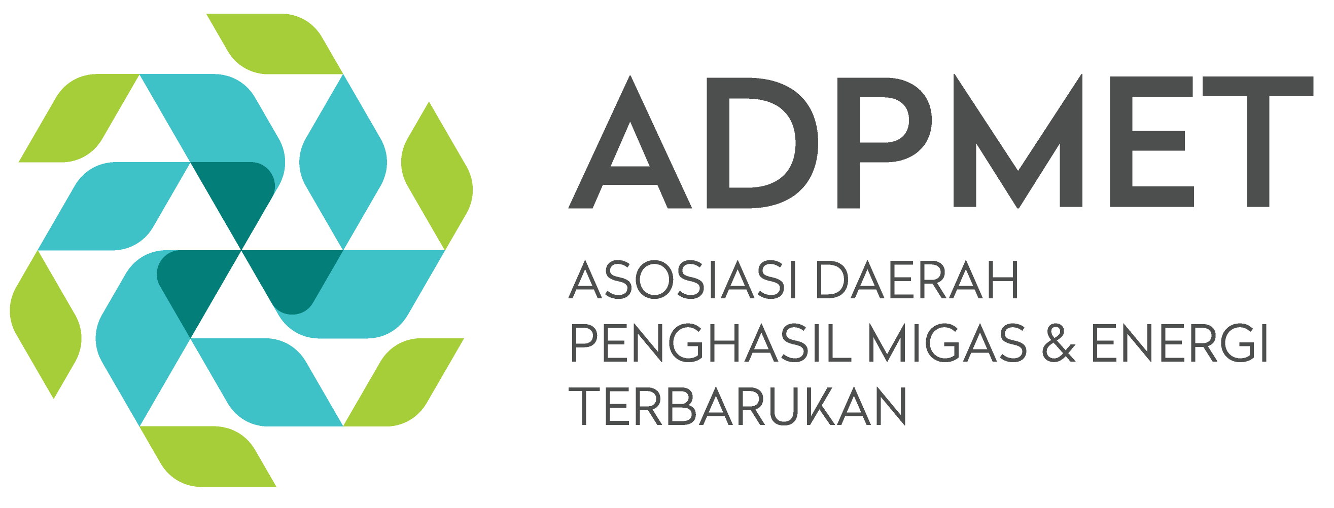 Circular logo with radial lines in blue-gray color on white background